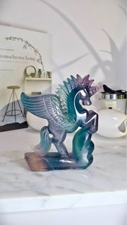 🦄🌈【彩虹螢石獨角獸｜夢幻守護 ✨】  Fluorite