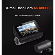 70Mai A800S 4K Dash Cam Dual Vision Car Recorder With Gps Adas