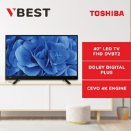 TOSHIBA 40" LED TV FULL HD DVBT2 40L3750VM