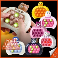 Electronic Pop It Fidget Toy 999 Level Quick Push Game Console, Kids Educational Sensory Toy