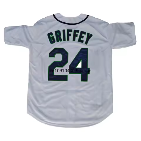 Ken Griffey Jr. Jersey American Seattle Retro Baseball Jerseys 51 Ichiro Suzuki Jersey 11 Edgar Mart