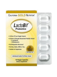 LactoBif Probiotics, 5 Billion CFU, 10 Veggie Capsules