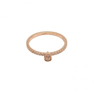 Qeelin 18K玫瑰金鑽石wulu系列小葫蘆戒指滿鑽56