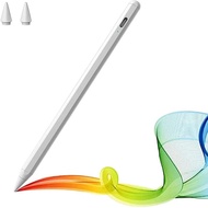 ปากกา Stylus พร้อมปาล์มปฏิเสธแม่เหล็กสำหรับ iPad Pro 11 12.9สำหรับ iPad 6/7/8th /iPad air 3rd/4th Gen/iPad 5th Gen ดินสอ WHITE One