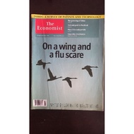 The Economist On a Wing and a Flu Scare Old Magazine