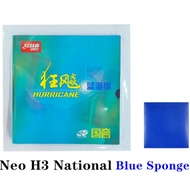 DHS Hurricane3 Neo / National Blue Sponge / Prov Neo Blue / Orange Sponge / ORIG Table Tennis Rubber