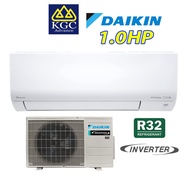 DAIKIN (1.0HP) R32 FTKF25BV1MF / RKF25AV1M Standard Inverter Air Conditioner