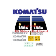 Komatsu D155A Dozer Heavy Equipment Sticker