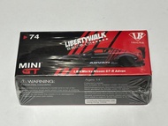 Mini GT No 74 Liberty Walk Advan LB Works Nissan Skyline GTR R35