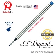 S.T. Dupont Refill Fibre Tip - Blue | Fineliner Pen Refill for ST Dupont Paris (ORIGINAL)
