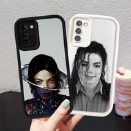 R-33 Michael Jackson Casing for Samsung Galaxy M30S A72 A02 A51 A71 A31 M02 S21 S20 FE 5G