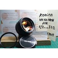 Lens : KONICA HEXANON AR 57MM F1.2