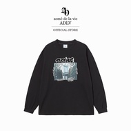 ADLV [acme de la vie] เสื้อแขนยาว รุ่น Brooklyn Bridge Long Sleeve Black (50011SBLSSU_F5BKXX)