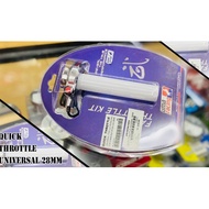 [ UNIVERSAL ] UMA RACING FOR CARBURETOR 28MM QUICK THROTTLE  LC135 V1-V7 / EX5 / SRL