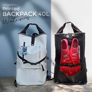 Waterproof Bag 40 Liters – 40L Printed Backpack WATER PRO Brand