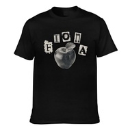 Fashion Printed Fiona Apple Fruit Newspaper Casual Mens Tee