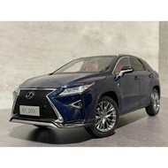 【LEXUS原廠精品】 1/18 LEXUS RX200T 深藍 1:18 模型車