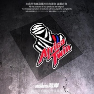 WWAKAR Car Sticker DAKAR DAKAR Reflective Sticker Car Motorcycle Off-Road Rally Body Decoration Wate