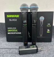 【專業無線】Shure舒爾 SLXD2 一拖二 無線麥克風系統 配Beta58A咪頭 現場演出 會議演講