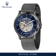 【2 Years Warranty】 Maserati Epoca 42mm Mens Automatic  นาฬิกาข้อมือแฟชั่น  Luminous Hands R882311801