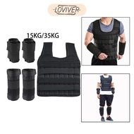 [LOVIVER] Weight vest weight bracelet leg weight accessories jacket vest strength training