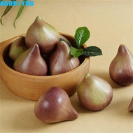 BARR1YRB Simulation Fig Ornament, Handicrafts Mini Artificial Fig, Food Model Funny Lifelike Fake Fr