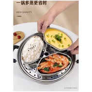 1PCS STEAM CONTAINER STAINLESS STEAM BOWL 304 BOWL STEAM CONTAINER