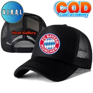 ViraL Gallery BAYERN MUNCHEN Trucker Hat - BAYERN MUNCHEN Distro Hat Logo - BAYERN MUNCHEN Premium H