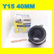 Y15 INTER PIPE 40 MM ESPADA LC150 INTER PIPE 40 MM ESPADA Y15 ZR INTAKE PIPE 40 MM ESPADA LC150 INTA