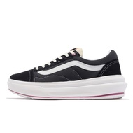Vans Casual Shoes Old Skool Over Black White Thick-Soled Heightening Men's Women's Versatile Style [ACS] VN0A7Q5EBMA