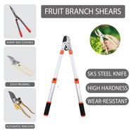 68-100cm Telescopic Pruning Shears - Heavy -Duty Garden Branch Cutter for Thick & High Tree Branches
