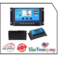 PWM Solar Charger Controller 12v/24v  10A 20A 30A 40A 50A 60A with USB Output Charger 5v