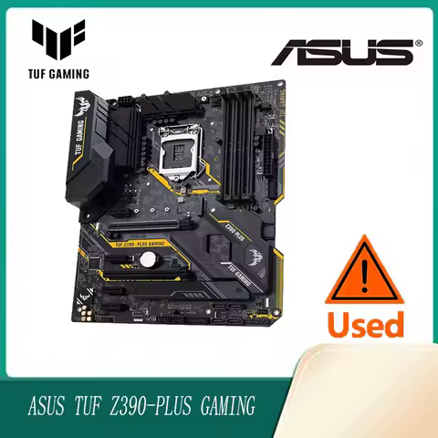ASUS TUF Z390-Plus Gaming LGA1151 (Intel 8th and 9th Gen) DDR4 DP HDMI M.2 Z390 ATX Motherboard