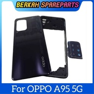 OPPO A95 5G BEZZEL+BACKDOOR CASING HOUSING ORIGINAL