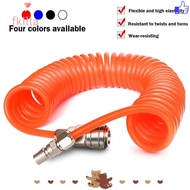 FKILLA PU Air Compressor Hose, With Connector PU Air Compressor Hose Tube, Industrial Air Compressor