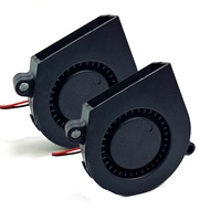 2Pcs High speed 24V 5015 Turbo Fan for 3D Printer extruder fan 3D printer Parts Accessories