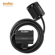 Godox EC200II AD200PROII Remote Ext. Head - Hot Shoe Compatible, for AD200PRO II Flash Photography