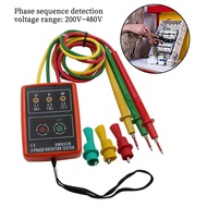 SM852B Phase Sequencer, Portable Three-Phase AC Phase Sequencer, Phase Meter, Current and Voltage De