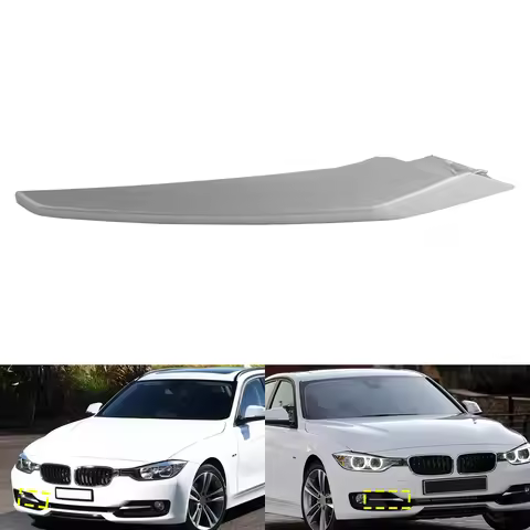 Front Bumper Fog Light Grill Grille Trim Strip Left Side For 2013-15 BMW F30 F31
