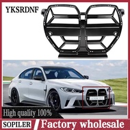 Front Bumper Grille For BMW G80 M3 G82 G83 M4 2021 2022 2023 CSL Style Front Hood Kidney Grill Carbo