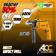 ✠✠☼INGCO Impact Drill 680W (ID68016P)