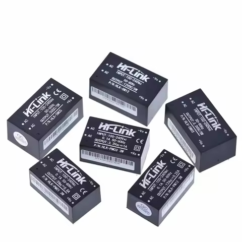 1PCS AC-DC isolated Power Supply Module 220v to 3.3V 5V 12V 24V HLK-PM01 HLK-PM03 HLK-PM12 HLK-PM24