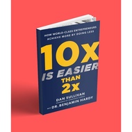 【Ready Stock】10x Is Easier Than 2x《Dan Sullivan》Self Help Book English Book