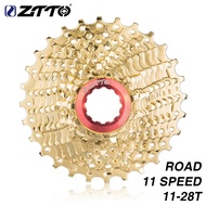 ZTTO Sprocket Cassette 11 Speed 11T-28T Kaset Sproket Sepeda Gear GIR Sepeda BUKAN Ulir Road Bike Se