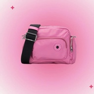 Bimba Y Lola Nylon Medium Crossbody Pink