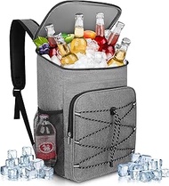 23L Cooling Backpack, Large Cool Bag, Insulated Bag, Waterproof Picnic Backpack for Men, Women, for 