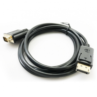 Others - DP轉VGA轉換線 displayport轉vga轉接線 顯卡接顯示器cable 1.8米