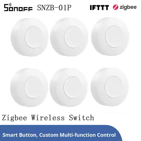 New SONOFF Zigbee Wireless Switch SNZB-01P Button Smart Scene Switch Home Automation Control for eWe