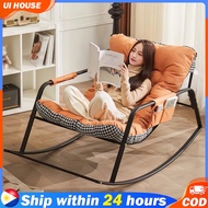(Ready Stock)Rocking Chair for Adult Leisure Rocking Chair Double Home Reclining Chair Lazy Sofa cha