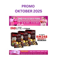 DND PROMO OKTOBER: DND LITE (15 SACHETS X 5G) X 3 BOXES